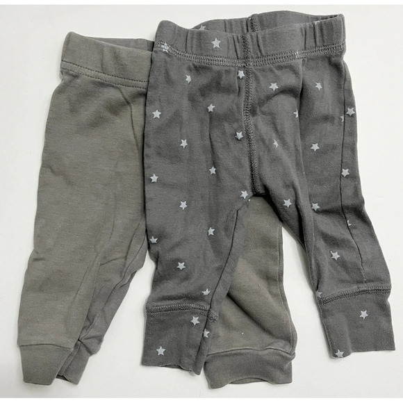 Gerber / Chick Pea • 2 Pack Grey Baby Pants - Picture 1 of 4